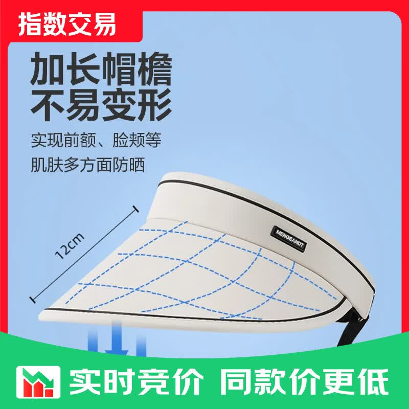 夏季防晒必备！空顶防晒帽仅需6.69元