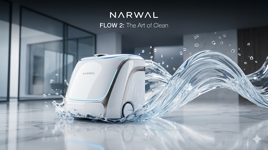 Narwal Flow 2 smart robot mop featuring advanced AI habit learning technology