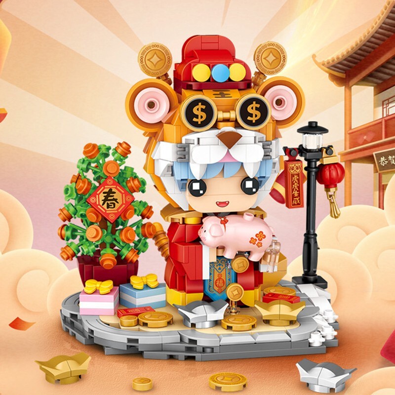 【旗舰店】LOZ俐智积木小颗粒拼装玩具
