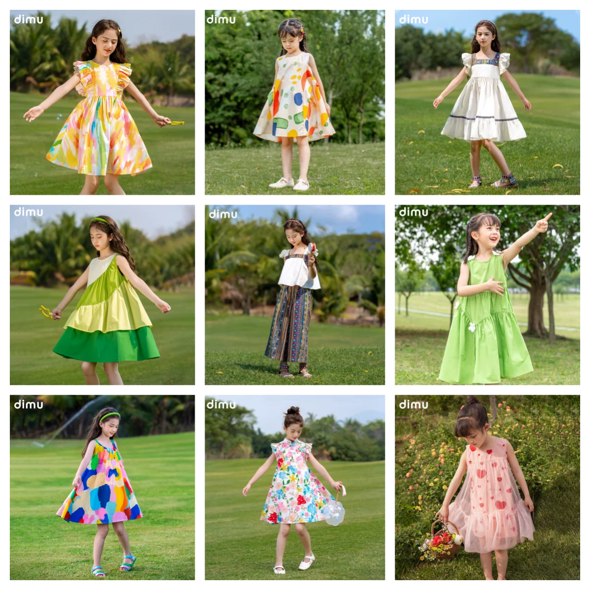笛牧童装2026女童夏季新款合集