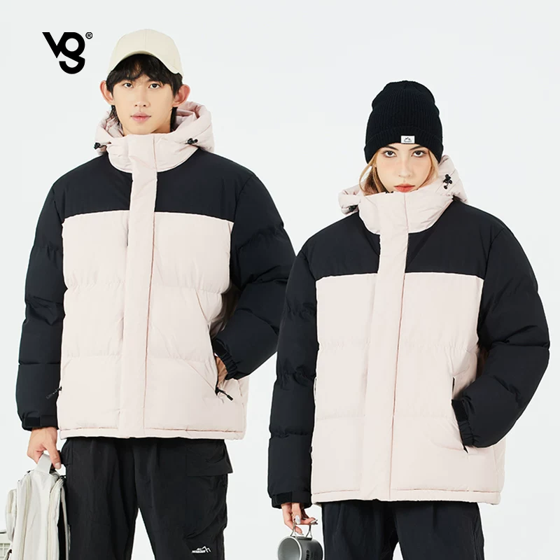 VUUG拼色工装棉服