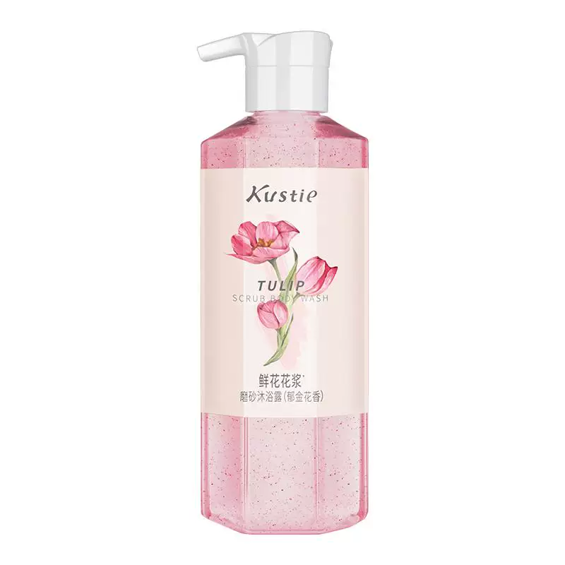 补！蔻斯汀花浆磨砂沐浴露450g