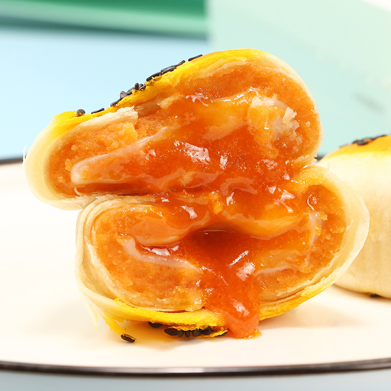 庆福珍芝士流心雪媚娘蛋黄酥6枚