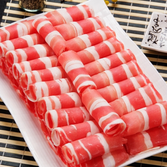【有券的上】62.5元包邮！大庄园精品肥牛肉片肉卷500g/袋*4件