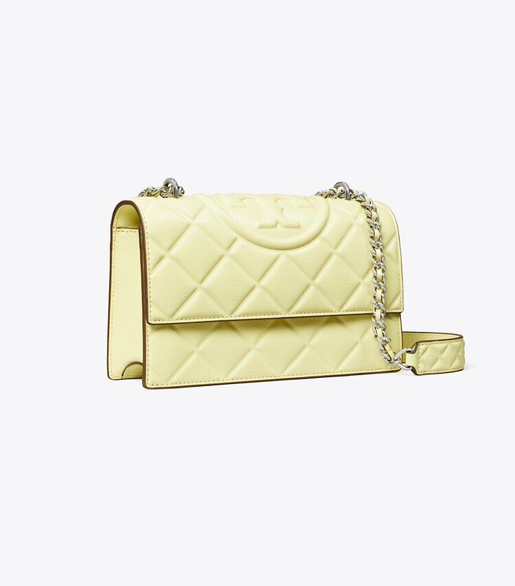tory burch Small Fleming Convertible汤丽柏琦单肩包 Lemon Zest OS