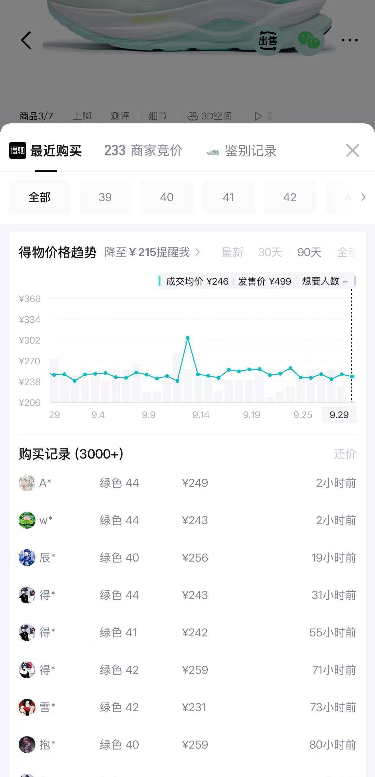 361度赤焰5运动鞋购物金到手价145元，得物同款249元