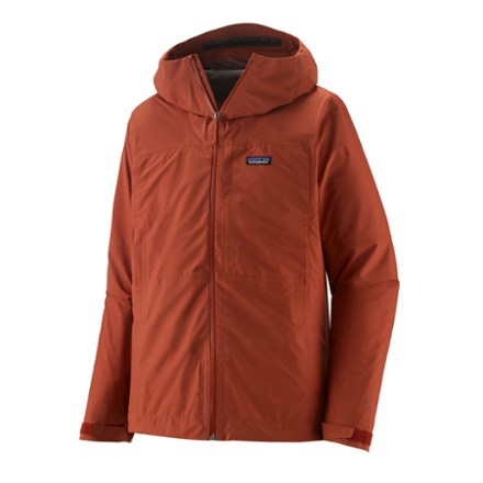 Patagonia Boulder Fork Rain 巴塔哥尼亚男士夹克 Burnished Red XL