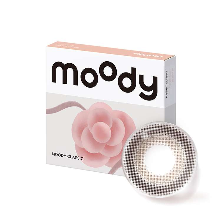moody经典系列纯金粉水润隐形眼镜男女