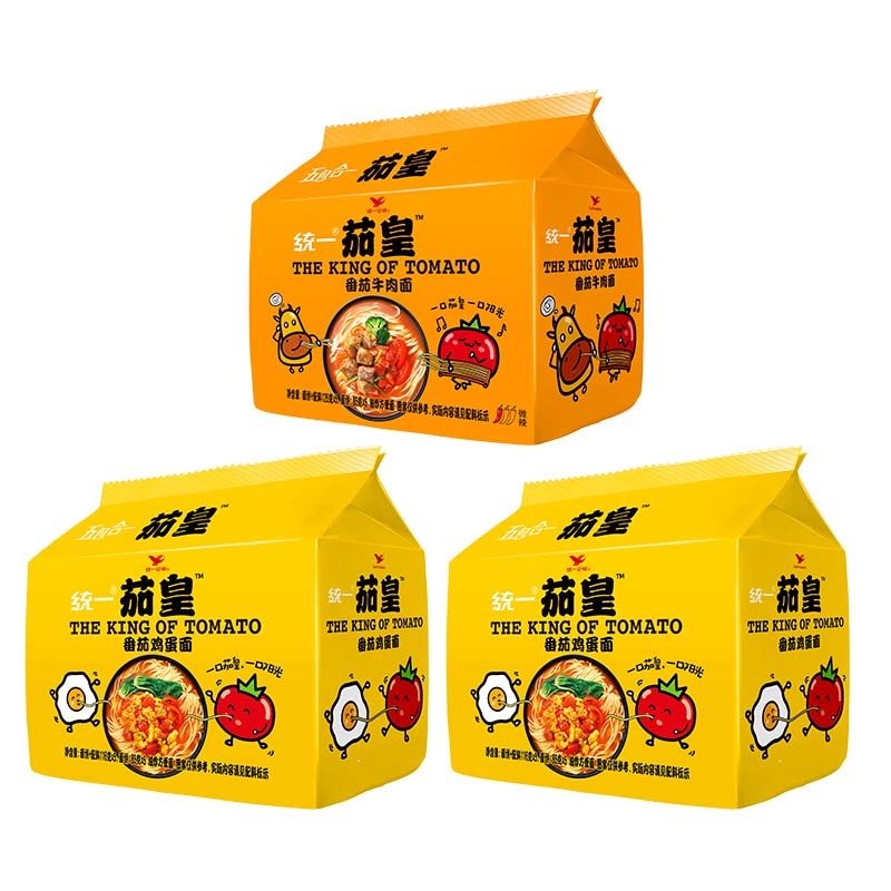 统一茄皇新疆番茄鸡蛋面牛肉面