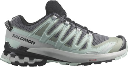 Salomon XA Pro 3D V9 萨洛蒙女士徒步鞋 Quiet Shade/Lily Pad/Blue Haze 7.5