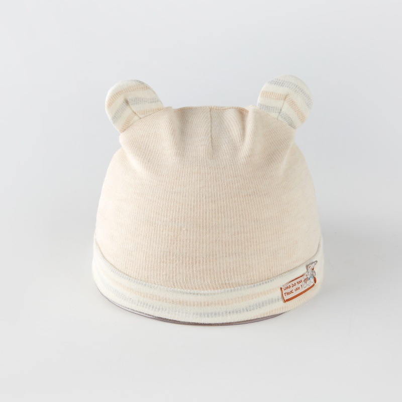 婴儿帽子春秋新生儿胎帽护