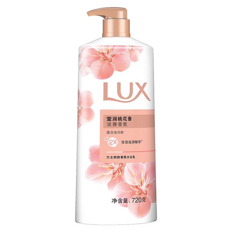 力士花香凝萃精油香氛沐浴露3瓶