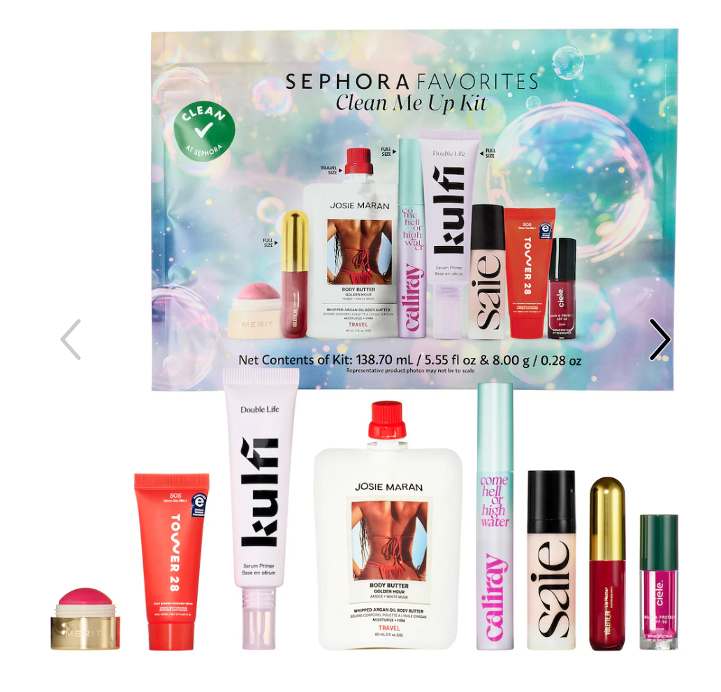 丝芙兰清洁套装仅需$56