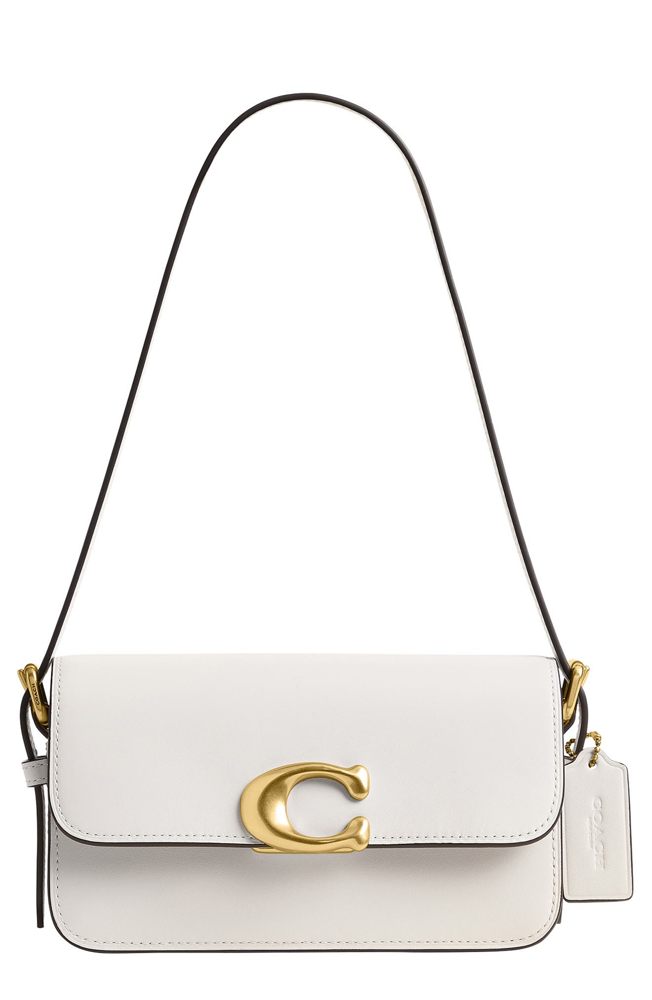 COACH Zoe Refined Calf Leather Shoulder Bag