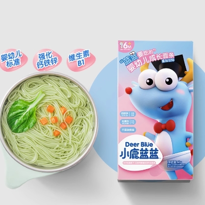 1元包邮！小鹿蓝蓝 婴儿面条60g
