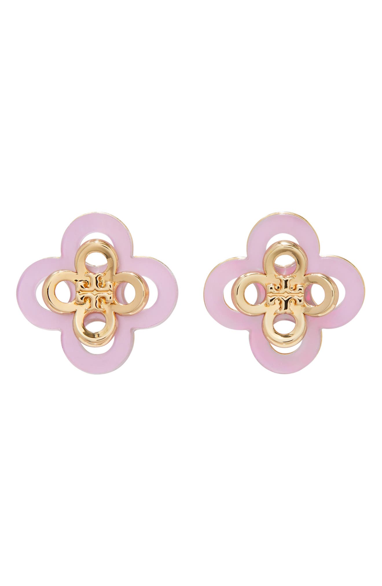 Tory Burch Kira Clover Stacked Stud Earrings