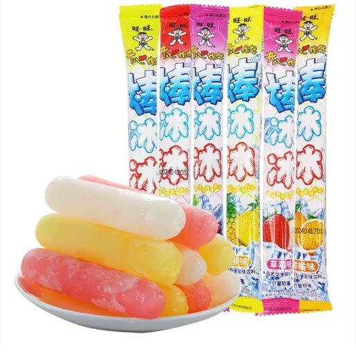 冰冰爽爽简直了！旺旺棒棒冰35g*45支