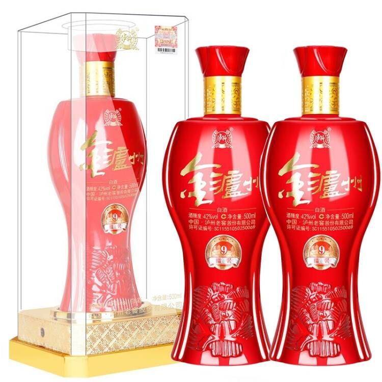 89元 2瓶 泸州老窖股份公司出品