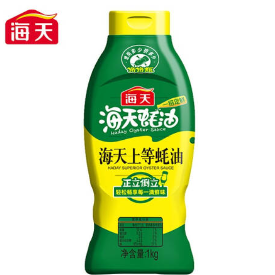 6.9元包邮！海天 上等蚝油 1kg