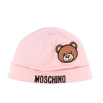Moschino Kids Teddy Bear logo套头帽