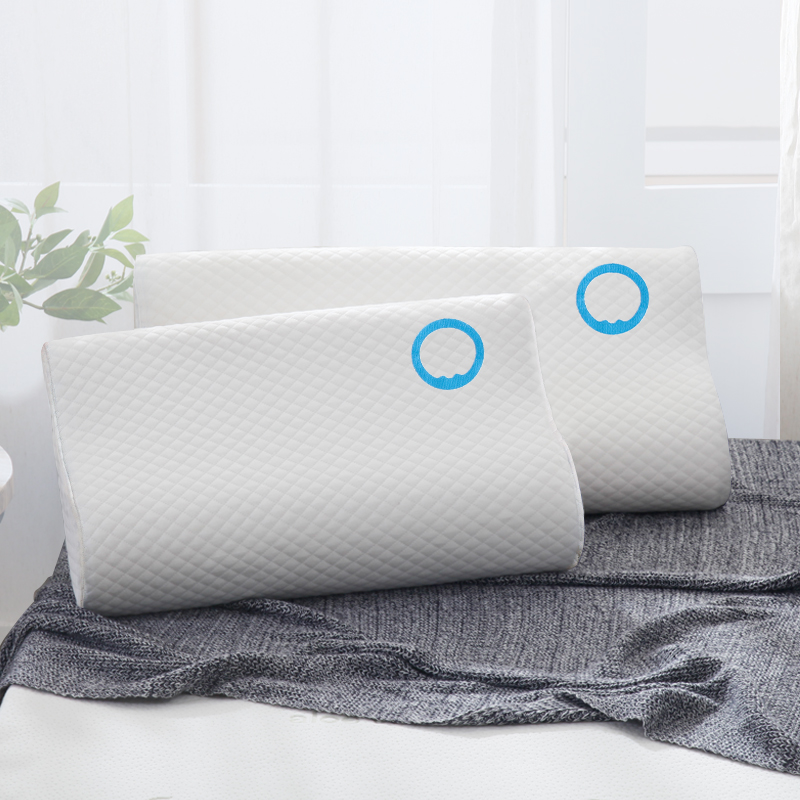【眯狸】记忆棉透气护颈椎枕头