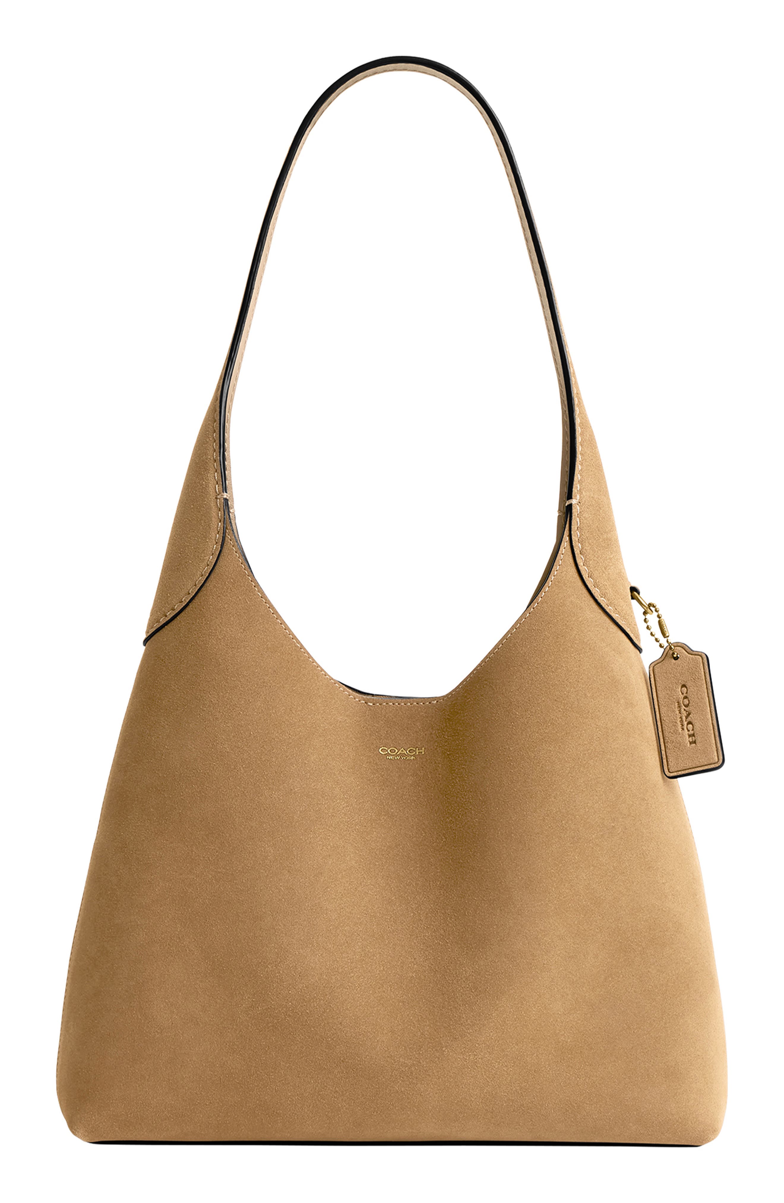 COACH Brooklyn Suede Shoulder Bag