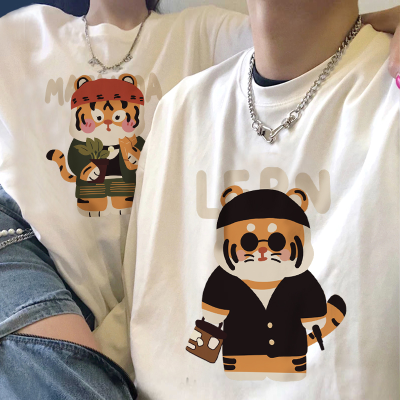 Buried Treasure纯棉趣味印花情侣T恤