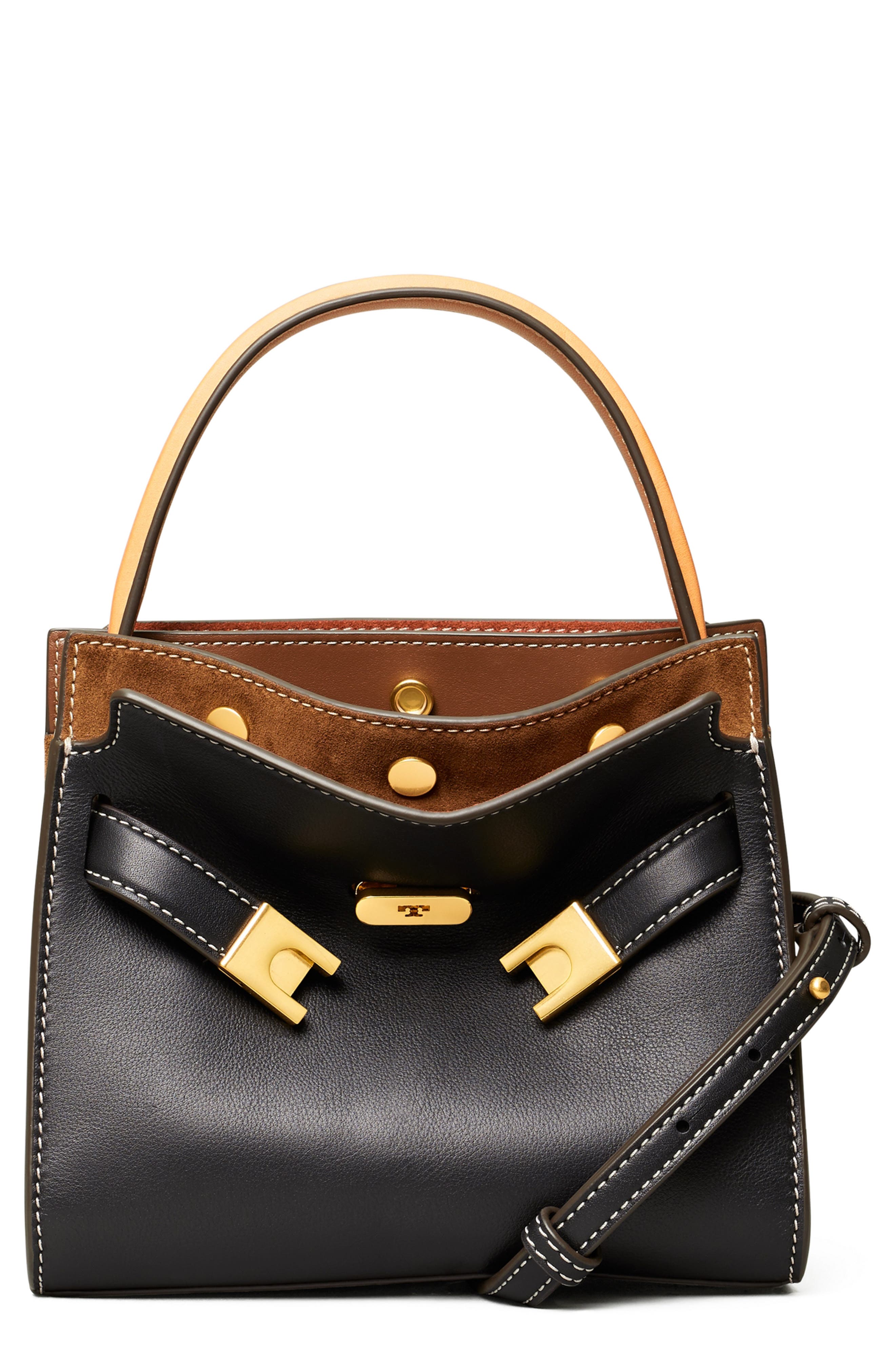 Tory Burch Petite Lee Radziwill 手提包Black黑色