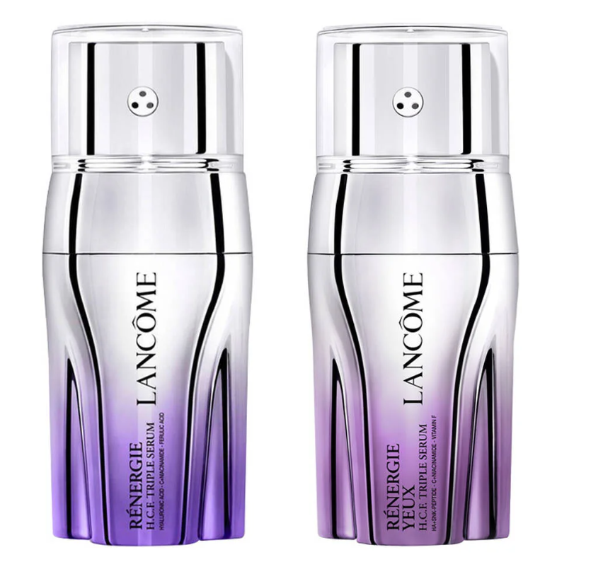 半价+送价值$103护肤7件套+送雨伞!Lancôme Rénergie H.C.F.兰蔻三重抗老眼部+脸精华30ml两瓶！