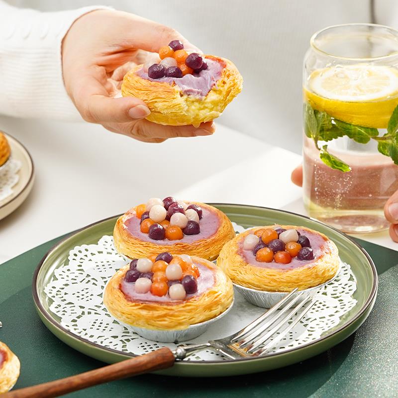 【蜜蜂零食节】展艺厚乳芋泥蛋挞液