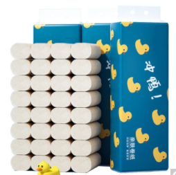 1元包邮！竹叶情8卷卷纸
