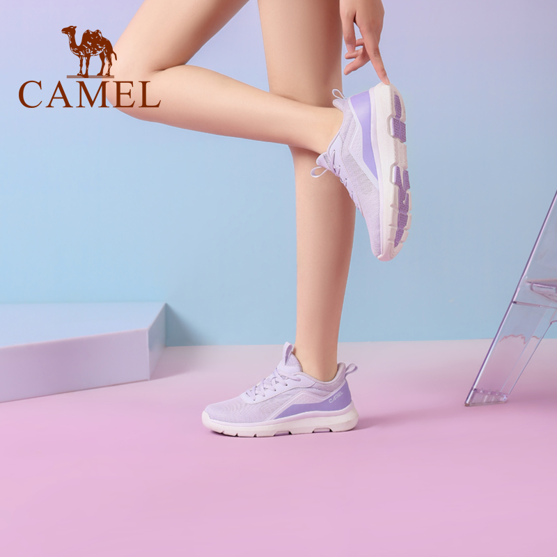 骆驼女鞋春季运动鞋2022新款跑步鞋