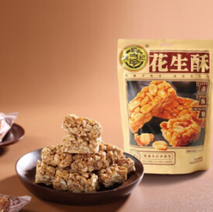 7.9元！徐福记 花生糖酥糖250g*2件
