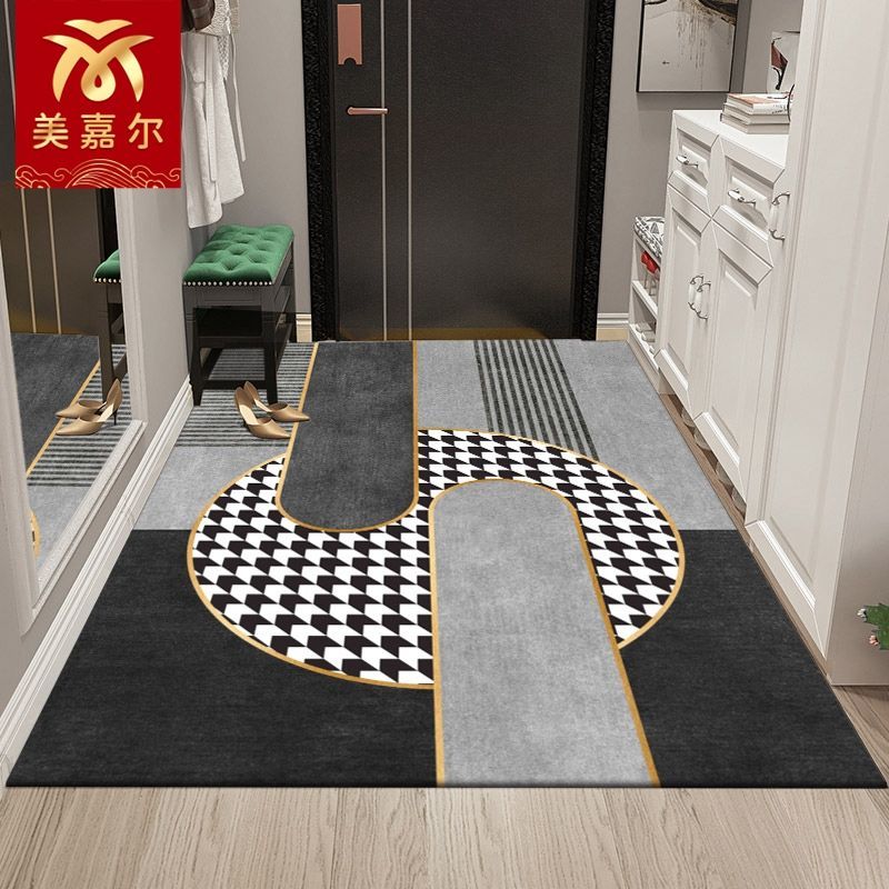 轻奢风入户垫进门家用地垫客厅茶几书房卧室