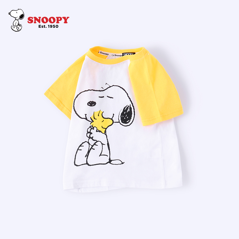 【史努比】儿童纯棉短袖100-150cm