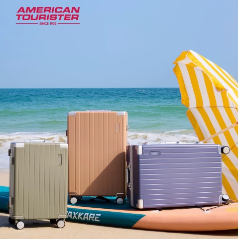 237.9元！American Tourister 美旅 ANGLE 2.0 新款铝框行李拉杆箱 T11 20/24英寸 6色