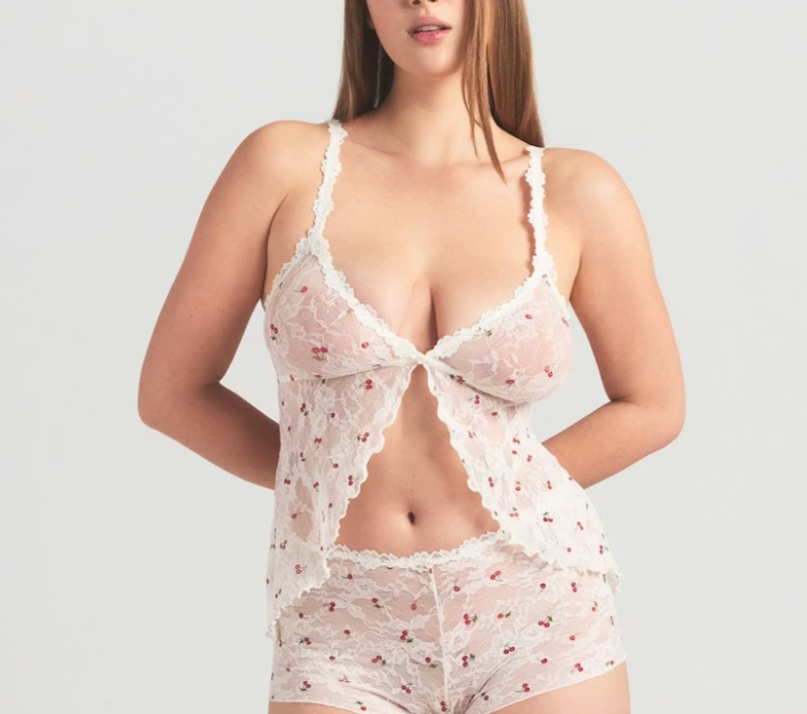 Skims 蕾丝花边babydoll背心限时7折活动