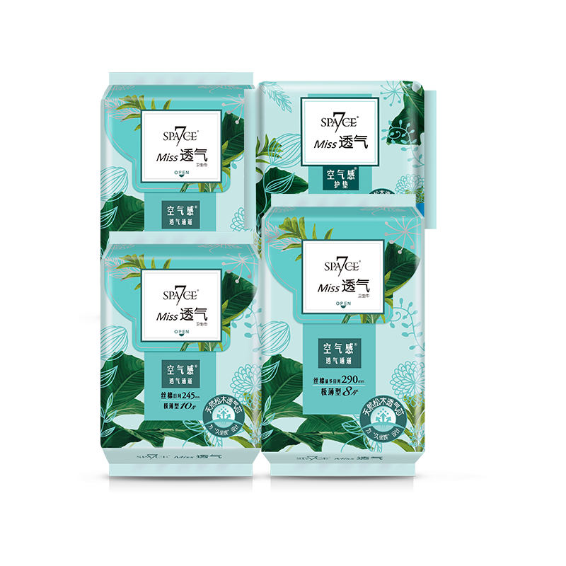 七度空间日夜miss48片组合卫生巾