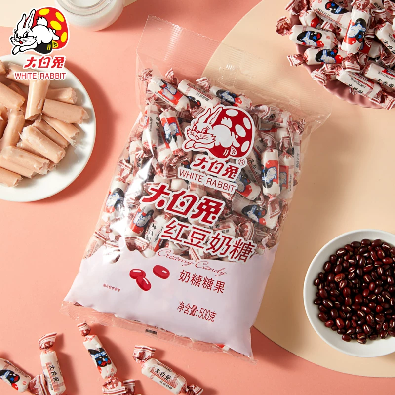大白兔红豆味奶糖227g