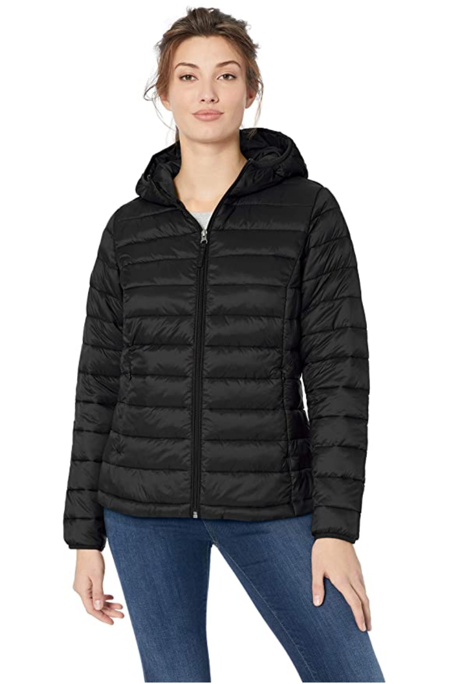 AmazonEssentials Packable Hooded Puffer