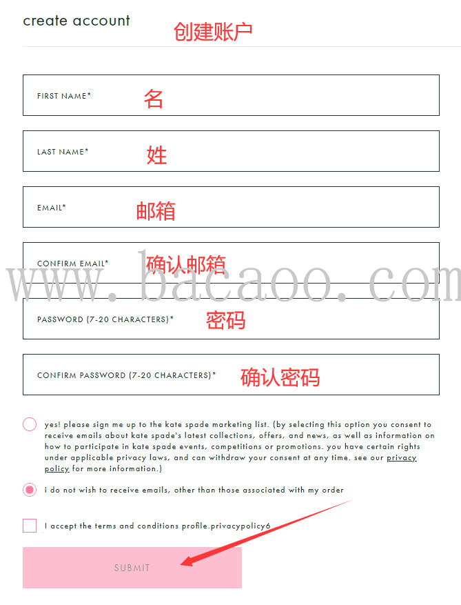 Kate Spade凯特·丝蓓官网海淘攻略，详细注册下单购物付款教程