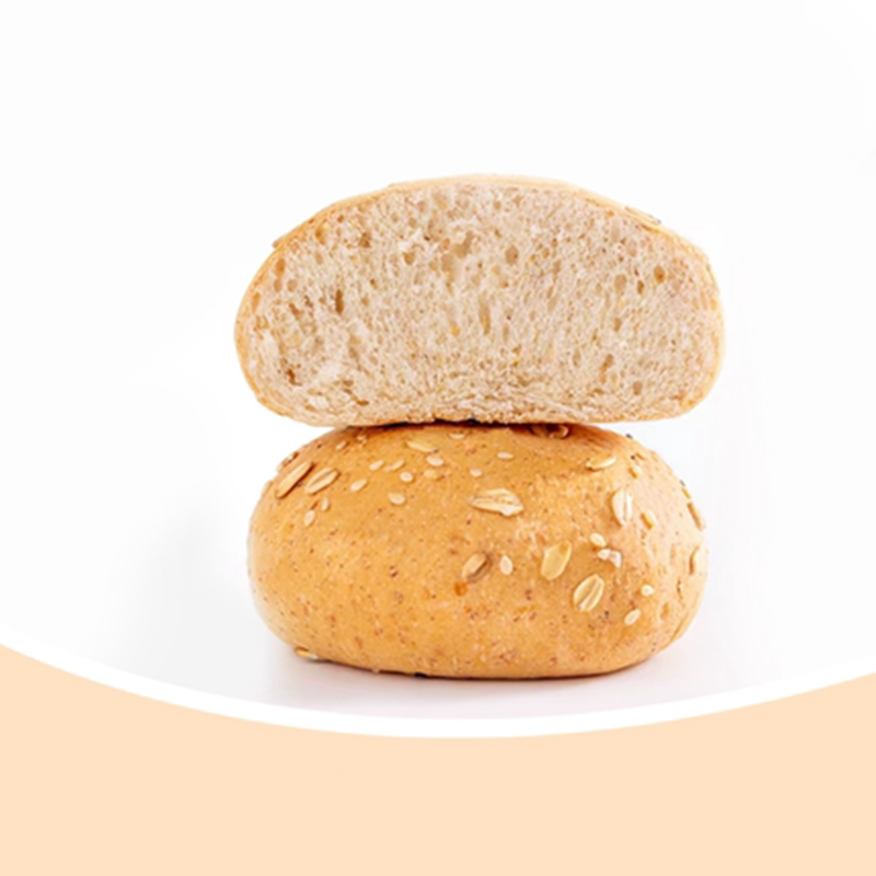 【9.98秒杀！】节点全麦低脂欧包50gx8个