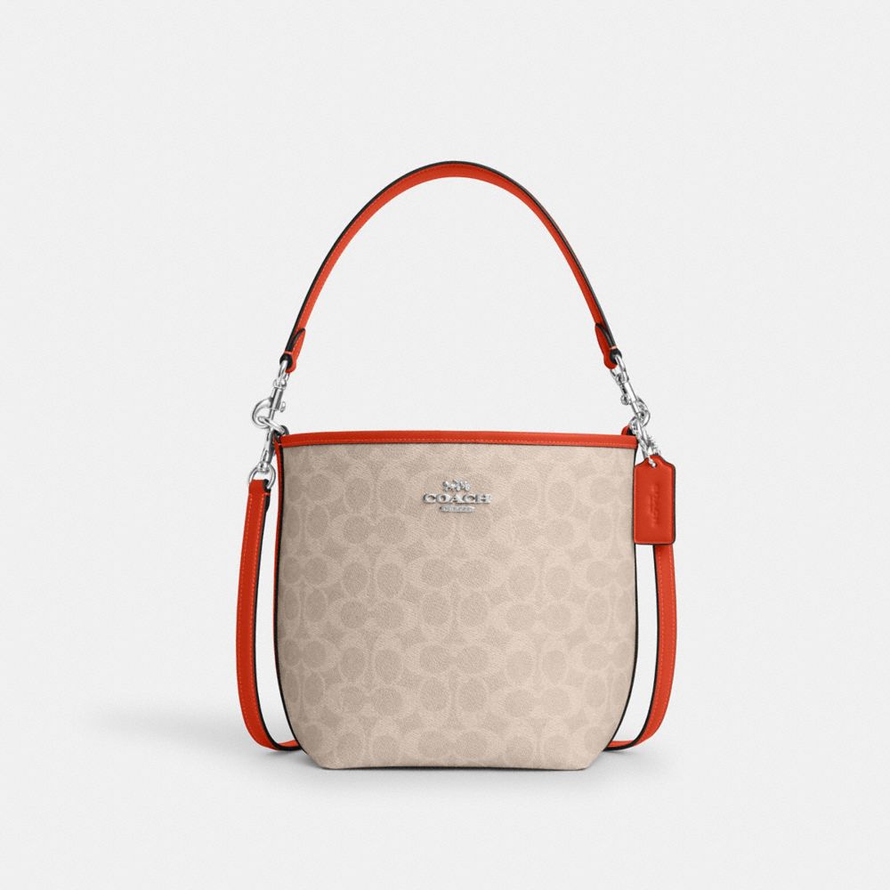 COACH-Bucket bag-Bucket-Canvas-signature