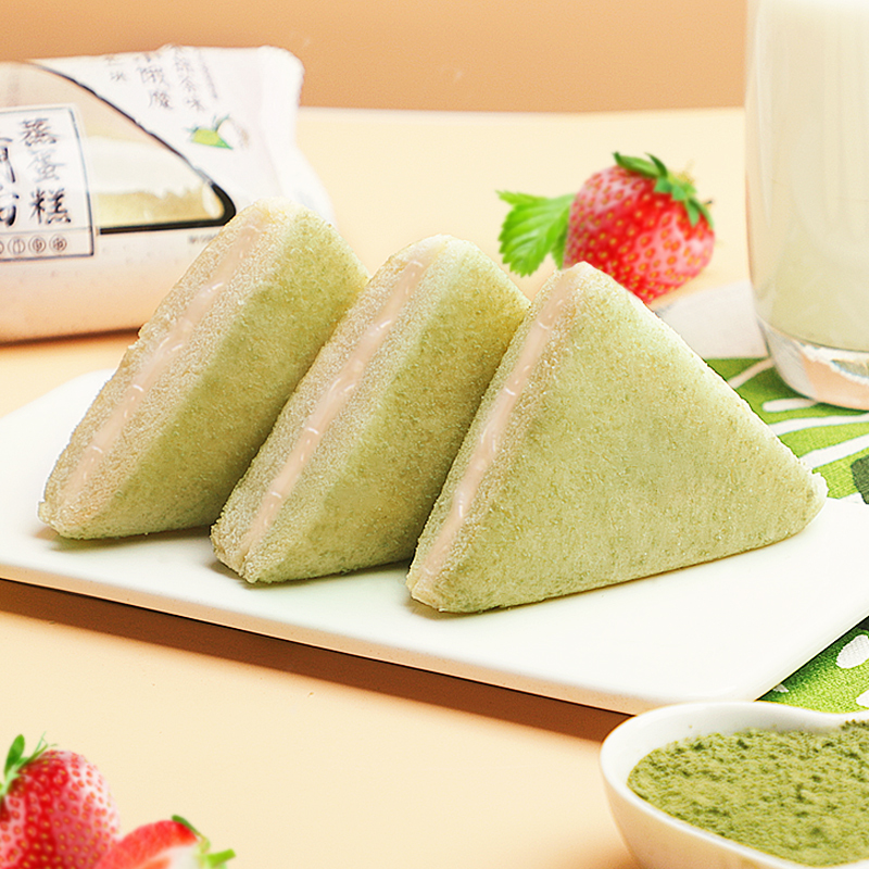 休闲农场新款三明治蒸蛋糕2箱*400g