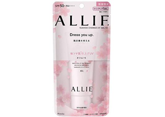 2020年樱花限定版嘉娜宝allie防晒霜spf50pa60g