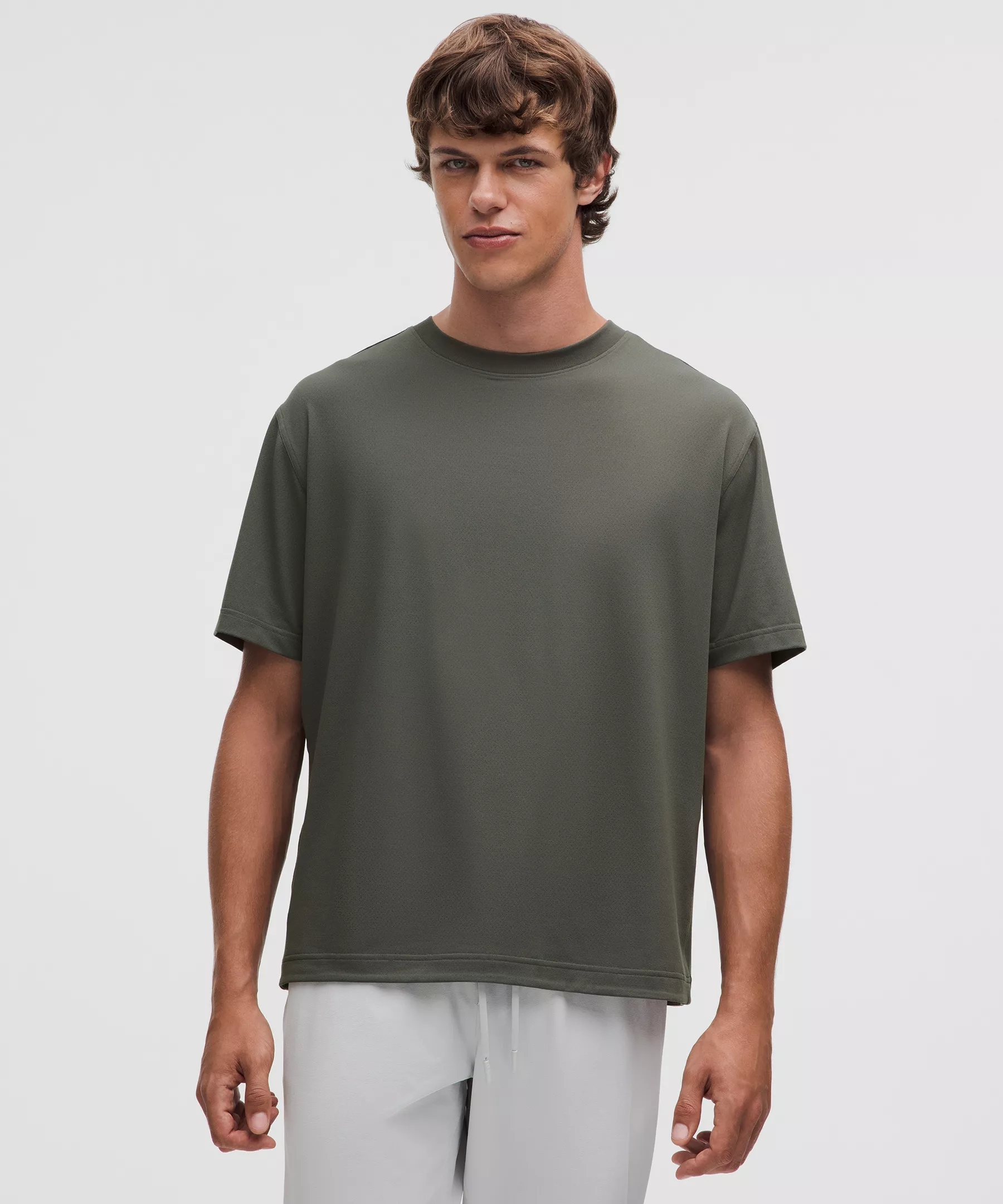 Lululemon EasySet Training男士T恤 Palm Deco S