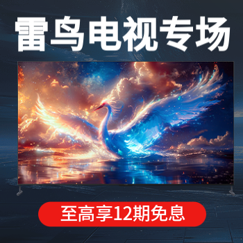 京东 雷鸟电视专区抢购 至高12期免息 1年延保
