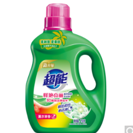 20.7元包邮！超能洗衣液五件套4斤左右