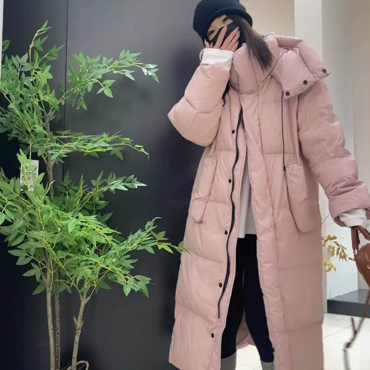 拉夏贝尔羽绒服90白鸭绒