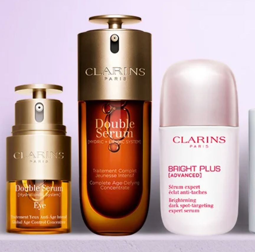 Clarins 返校季低至5.3折+送8件礼 含正装